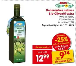 Interspar Italienisches natives Bio-Olivenöl extra Angebot