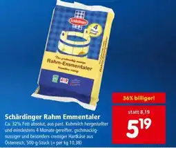Interspar Schärdinger Rahm-Emmentaler Angebot