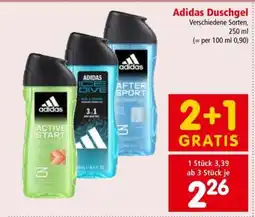 Interspar Adidas Duschgel Angebot