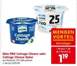 Interspar nöm PRO Cottage Cheese oder Cottage Cheese Natur Angebot