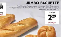 Interspar JUMBO BAGUETTE Angebot