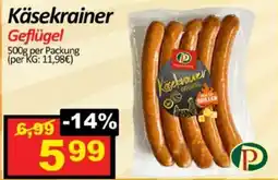 Wurstico Käsekrainer Angebot