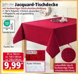 Norma Jacquard-Tischdecke Angebot