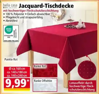 Norma Jacquard-Tischdecke Angebot