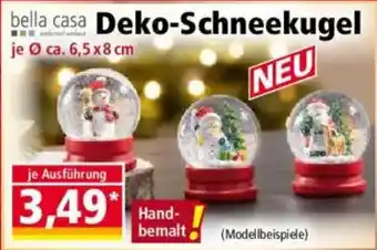 Norma Deko-Schneekugel Angebot