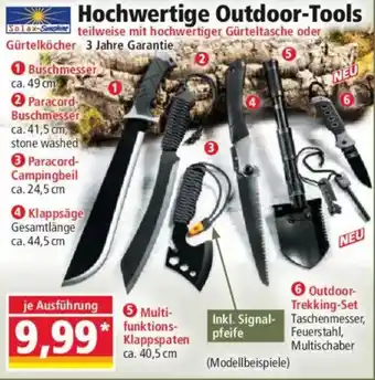 Norma Hochwertige Outdoor-Tools Angebot