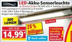 Norma LED-Akku-Sensorleuchte Angebot
