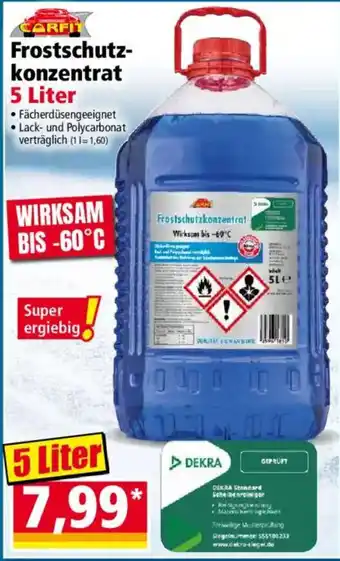 Norma Frostschutz- konzentrat Angebot