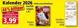 Norma Kalender 2026 Angebot