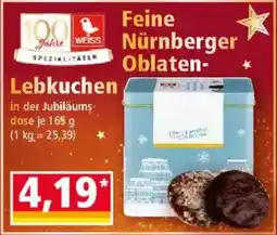 Norma Feine Nürnberger Oblaten- Lebkuchen Angebot