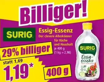 Norma Essig-Essenz Angebot