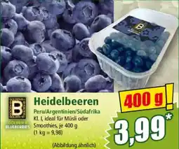 Norma Heidelbeeren Angebot