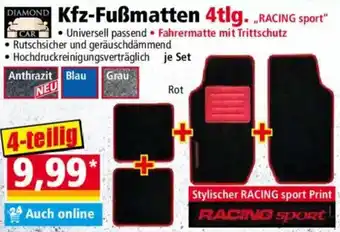Norma Kfz-Fußmatten Angebot