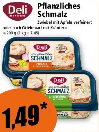 Norma Pflanzliches Schmalz Angebot