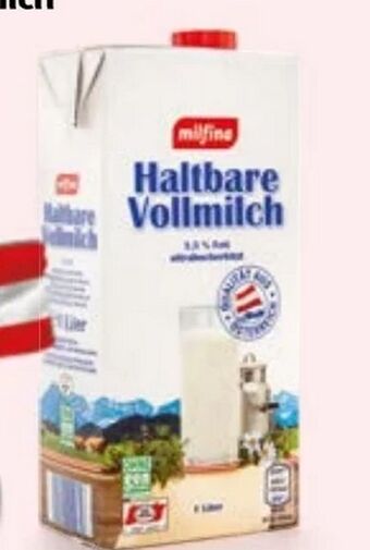 Hofer Vollmilch Angebot