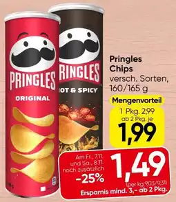Spar Pringles chips Angebot