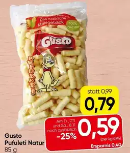Spar Gusto Pufuleti Natur Angebot