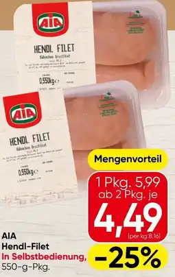 Spar ΑΙΑ Hendl-Filet Angebot