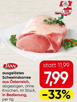 Spar TAN ausgelöstes Schweinskarree aus Österreich Angebot
