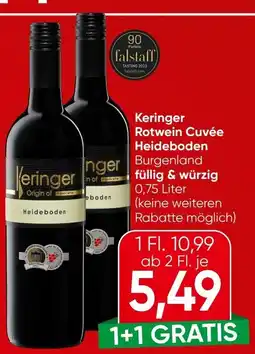 Spar Keringer Rotwein Cuvée Heideboden Angebot