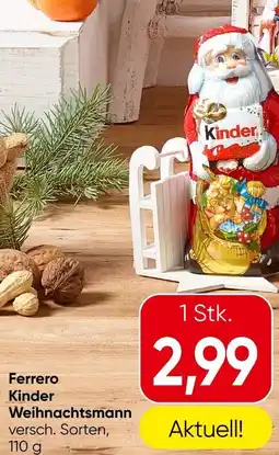 Spar Ferrero Kinder Weihnachtsmann Angebot