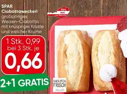 Spar SPAR Ciabattaweckerl Angebot