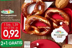 Spar Natur pur Bio-Laugenbreze Angebot