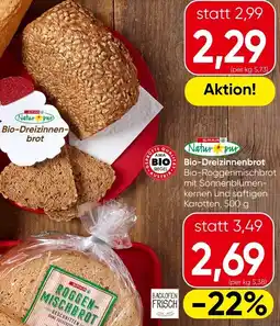 Spar Bio-Dreizinnenbrot Angebot