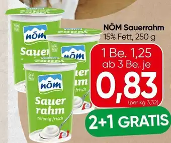 Spar NÖM Sauerrahm Angebot