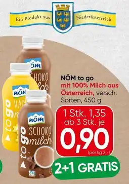 Spar NÖM to go Angebot