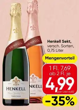 Spar Henkell Sekt Angebot