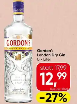 Spar Gordon's London Dry Gin Angebot