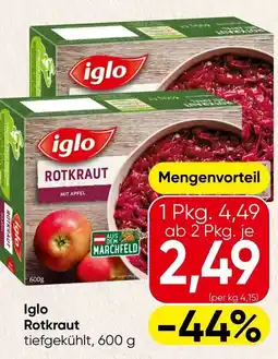 Spar Iglo Rotkraut Angebot