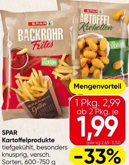 Spar SPAR Kartoffelprodukte Angebot