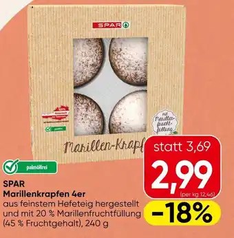 Spar SPAR Marillenkrapfen 4er Angebot