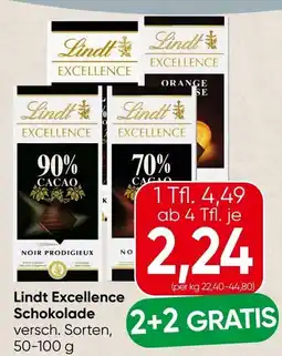 Spar Lindt Excellence Schokolade Angebot