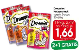 Spar Dreamies Katzensnack Angebot