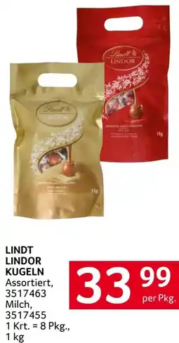 Transgourmet Lindt lindor kugeln Angebot