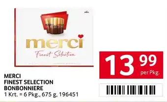 Transgourmet Merci finest selection bonbonniere Angebot