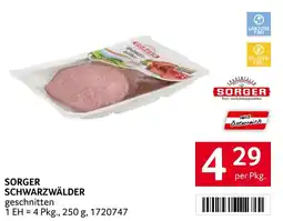 Transgourmet Sorger schwarzwälder Angebot