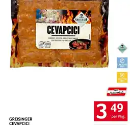 Transgourmet Greisinger cevapcici Angebot