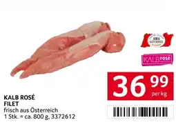 Transgourmet Kalb rosé filet Angebot