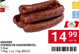 Transgourmet Krainer steirische hauswürstel Angebot