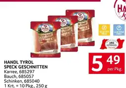 Transgourmet Handl tyrol gluten frei Angebot