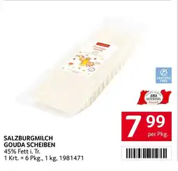 Transgourmet Salzburgmilch gouda scheiben Angebot