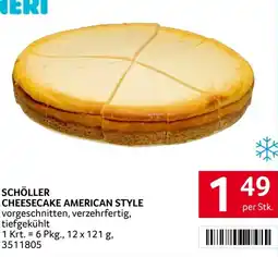 Transgourmet Schöller cheesecake american style Angebot