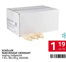 Transgourmet Schöller nuss nougat croissant Angebot