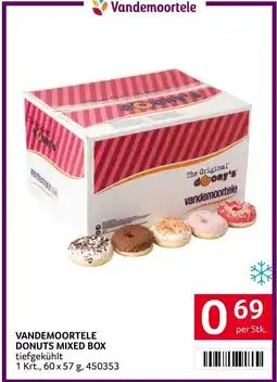 Transgourmet Vandemoortele donuts mixed box Angebot