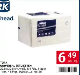 Transgourmet Tork universal servietten Angebot