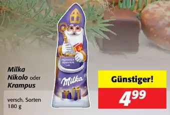 Milka nikolo oder krampus